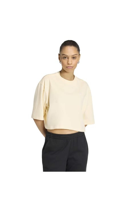 تیشرت کراپ زنانه adidas مدل ESS CROP TEE KR3594