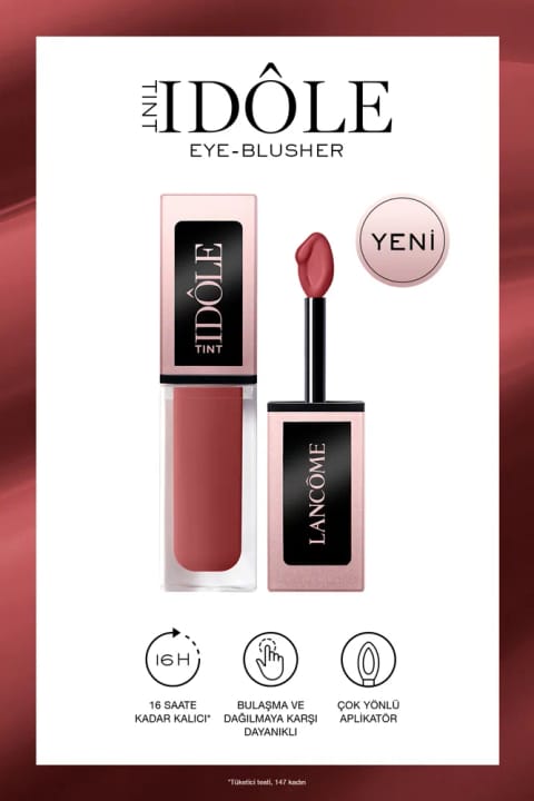 Lancome Idole Tint سایه چشم و رژگونه مایع چندکاره 07 - Earth Red