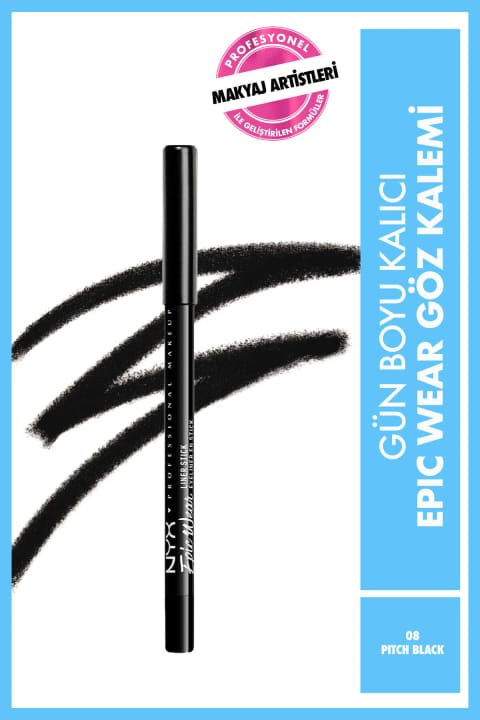 مداد خط چشم NYX Professional Makeup Epic Wear - مشکی