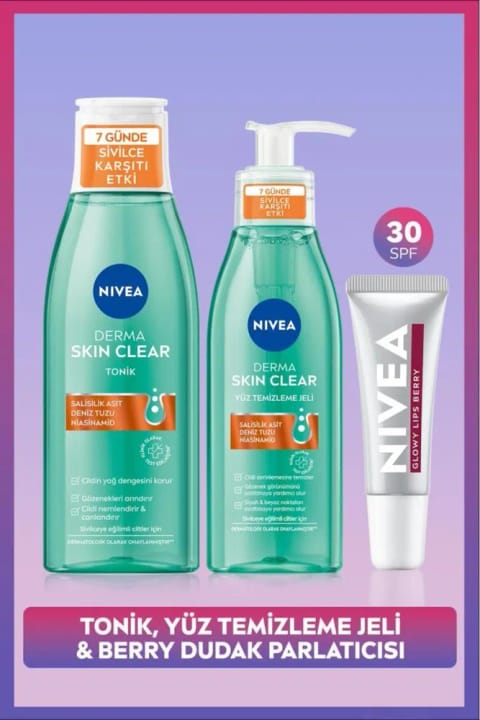 NIVEA Derma Skin Clear ست ضد جوش ۷ روزه