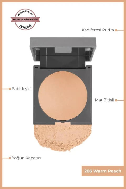 پودر فیکساتور مات و پوشاننده قوی Alix Avien - Baked Powder 203 Wa...