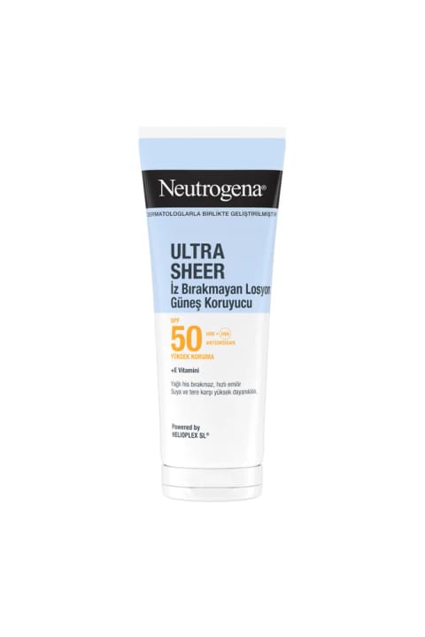 Neutrogena Ultra Sheer مرطوب‌کننده ضدآفتاب لوسیون SPF50، ۲۰۰ میلی‌لیتر