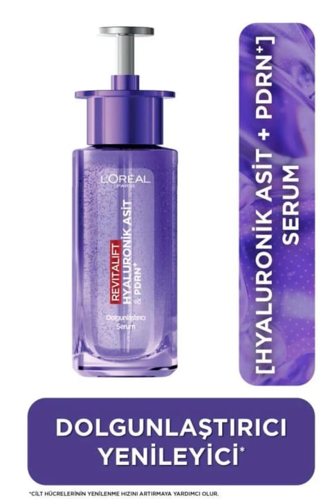 لورآل پاریس Revitalift Filler [Hyaluronic Acid + PDRN] سرم حجم‌دهنده و جوان‌ساز