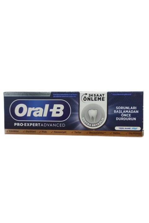 خمیردندان Oral-B Pro-Expert Advanced نعناع سبز 75 میلیلیتر