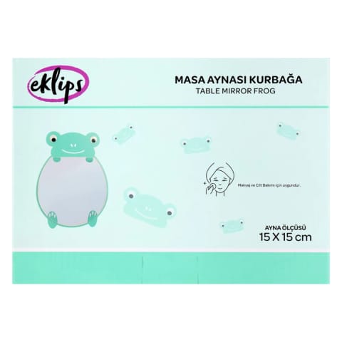 Eklips آینه رومیزی ایستاده قورباغه‌ای