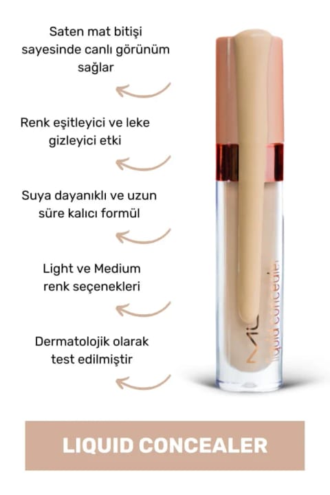 کانسیلر مایع Muson 6 ml - Medium