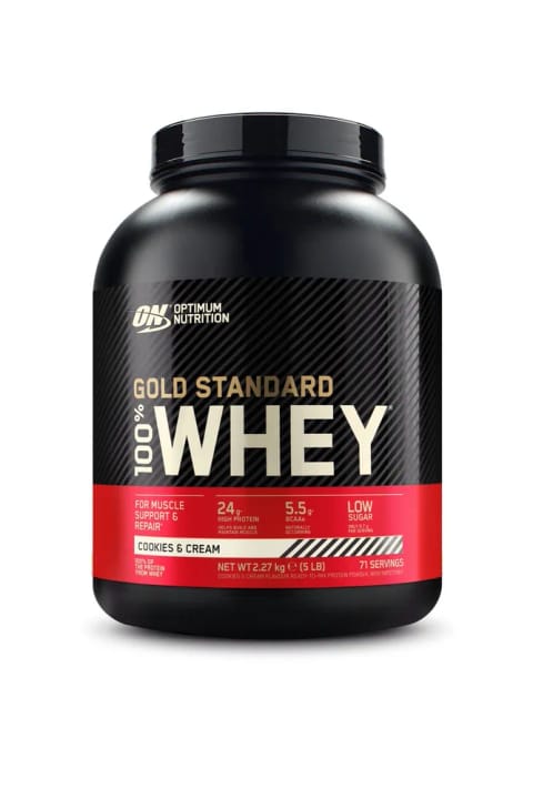ON Optimum Nutrition 100% Whey Gold Standard 2.27kg طعم کلوچه و خامه