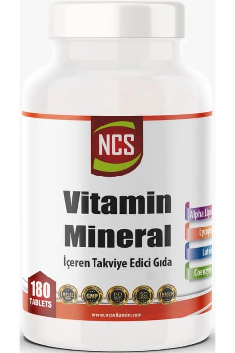 NCS ویتامین و مینرال مولتیویتامین Coenzyme Alpha Lipoic Acid 180 قرص