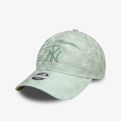 کلاه زنانه New Era Floral New York Yankees سبز