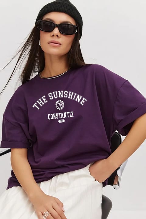 تیشرت طراحی چاپی The Sunshine یونیسکس uyguntarz