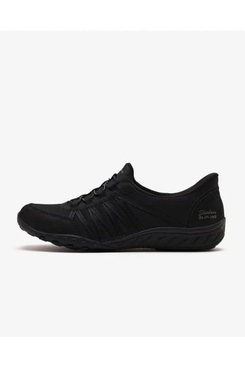 SKECHERS BREATHE-EASY-SOMERSET GRACE زنانه مشکی کتانی روزمره 100764 BBK