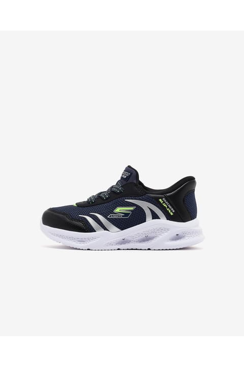 SKECHERS METEOR-LIGHTS BRISK-BEAMS پسرانه کفش اسپرت روشناییدار سرمهای
