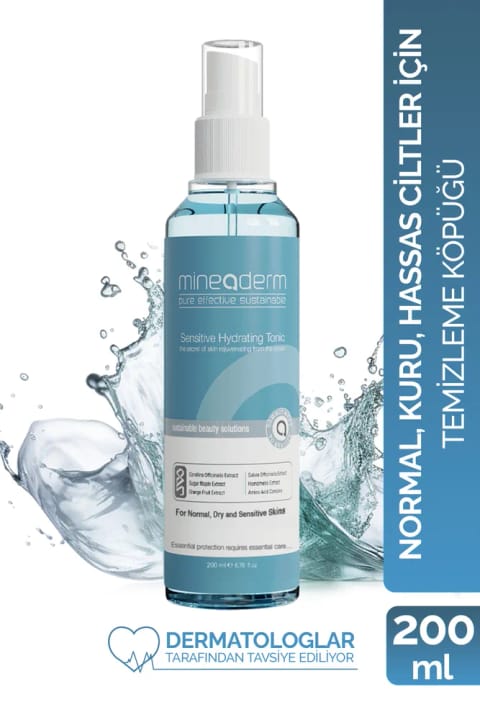 mineaderm تونیک مخصوص پوست نرمال، خشک و حساس / Sensitive Hydratink Tonic