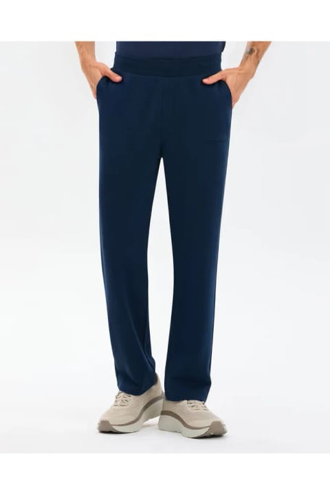 SKECHERS M Essential Regular Sweatpant شلوار گرمکن مردانه سرمه‌ای S2610007-0505