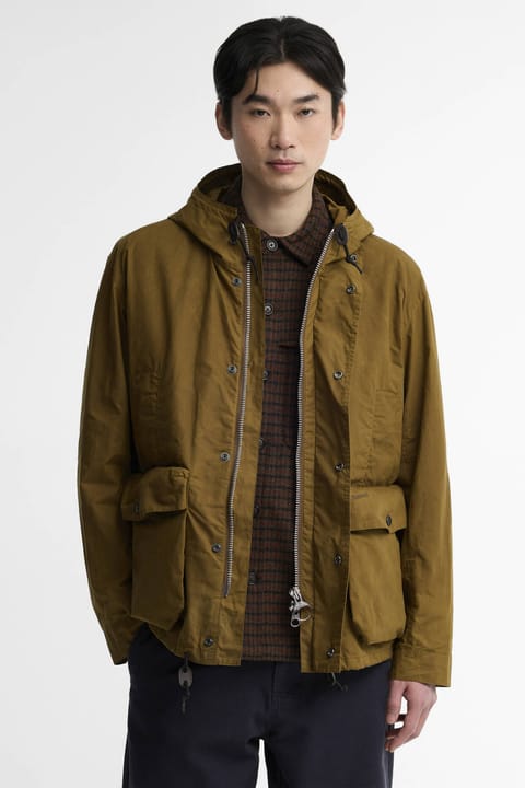 کاپشن کژوال Barbour Westfort BR31 رنگ Breen