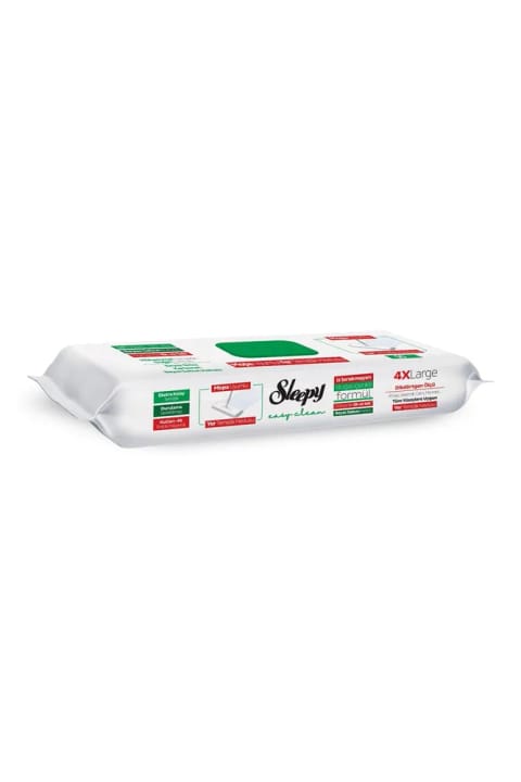 دستمال تمیزکننده زمین Sleepy صابون سفید ۵۰ عددی - ۸ بسته