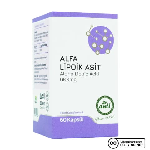 آنتی آلفا لیپوئیک اسید ۶۰ کپسول