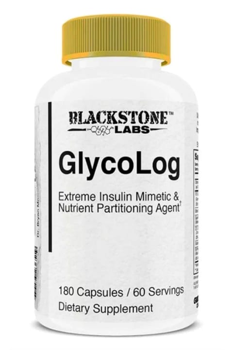 BlackStone Labs Glycolog 10:1 Gymnema Leaf, Super Berberine, Bitter melon Blood Sugar 180 Caps
