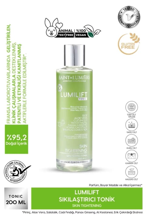 SAINT DE LUMIERE LUMILIFT احیاکننده، سفتکننده منافذ، ضدچروک، سی...