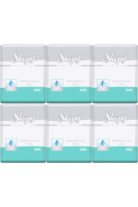 Sleepy محافظ تخت بیمار 60×90 سانتیمتر 180 عددی (6 بسته 30 تایی)