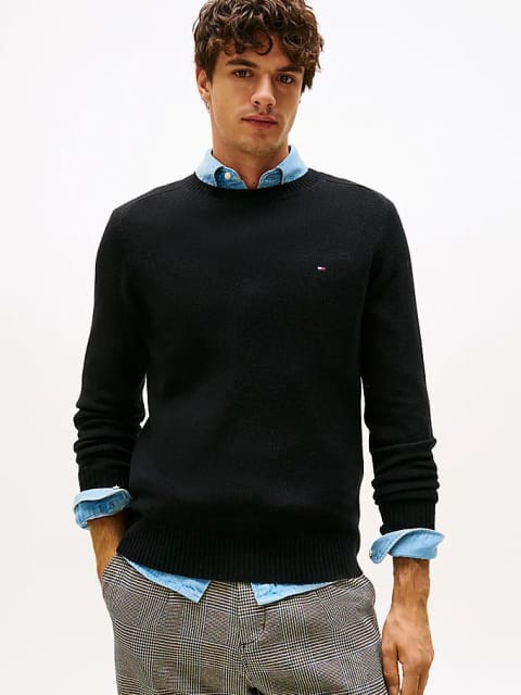 پلیور یقه گرد مردانه Tommy Hilfiger
