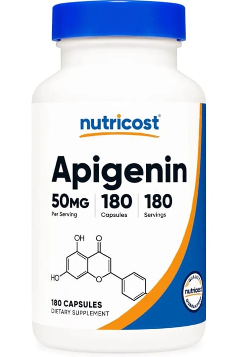 Nutricost Apigenin 50 mg 180 Capsules محصول آمریکا DaphneLabs