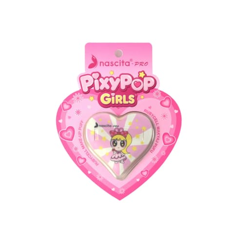 پاف آرایشی Rubycell طرح قلب PixyPop Girls LULU