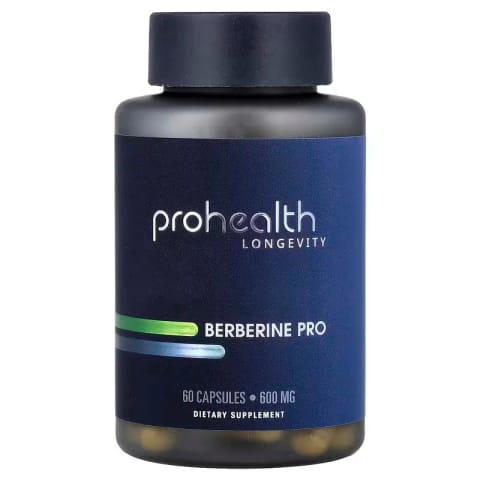 ProHealth Longevity Berberine Hcl Pro 600 mg 60 کپسول