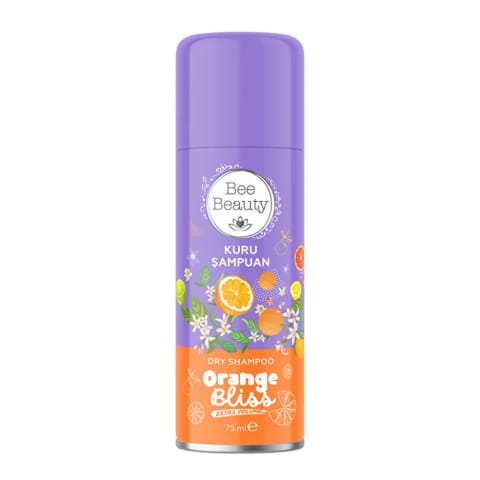 شامپو خشک Bee Beauty Orange Bliss حجم اضافه سایز مسافرتی 75 میلیلیتر