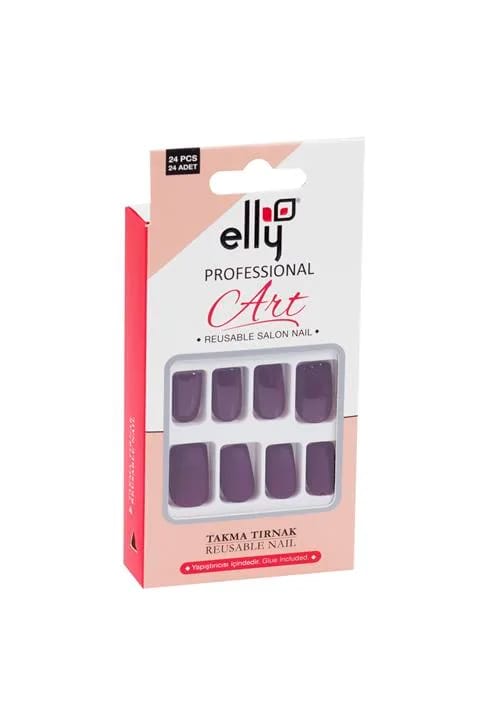 ناخن مصنوعی Elly مدل ۲۴ عددی ELLYNAIL0081