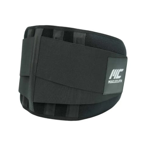 MuscleCloth کمربند وزنه‌دار با کرست حرارتی مشکی
