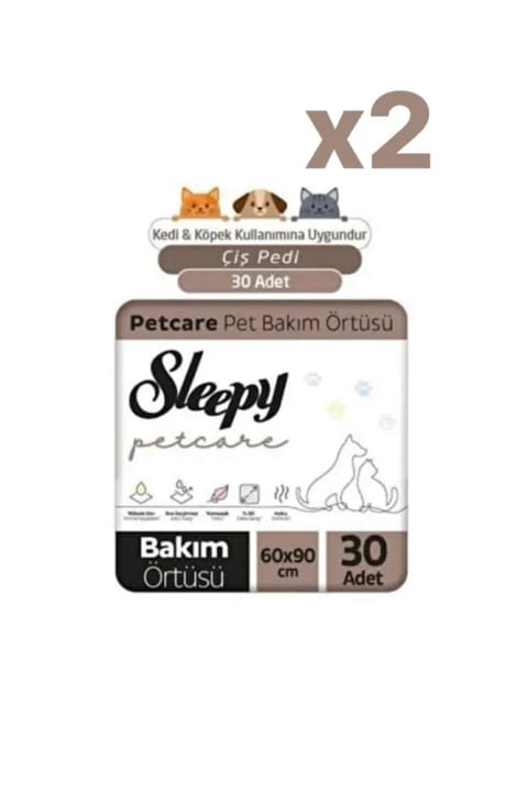 Sleepy پد مخصوص حیوانات خانگی ۶۰ عددی