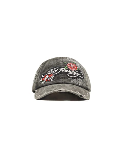 ED HARDY X BERSHKA کلاه گلدوزی‌شده