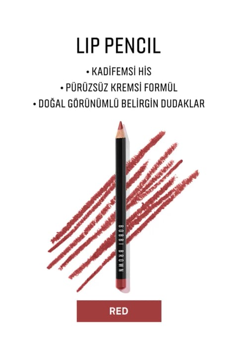 BOBBI BROWN مداد لب - قرمز
