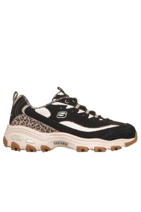 SKECHERS D'LITES-WILD CHARM — Siyah Blk