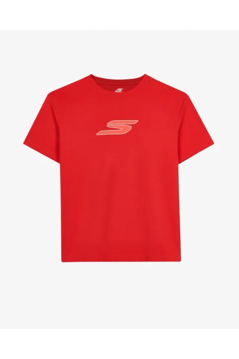 تیشرت مردانه SKECHERS مدل Relax Fit Faded S رنگ قرمز کد S2620109-0120
