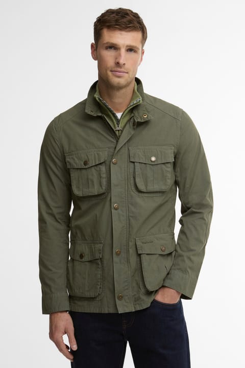 کت کشوال Barbour Corbridge OL31 رنگ Dusty Olive