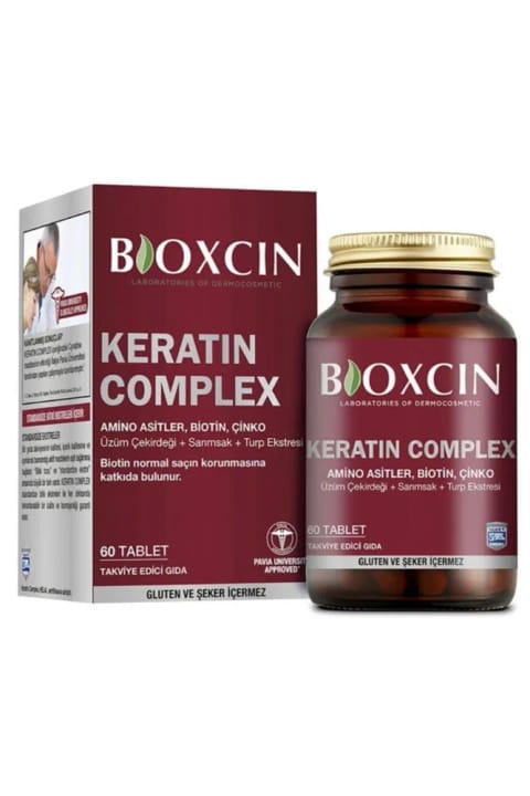 Bioxcin Keratin Complex 500 میلیگرم 60 قرص