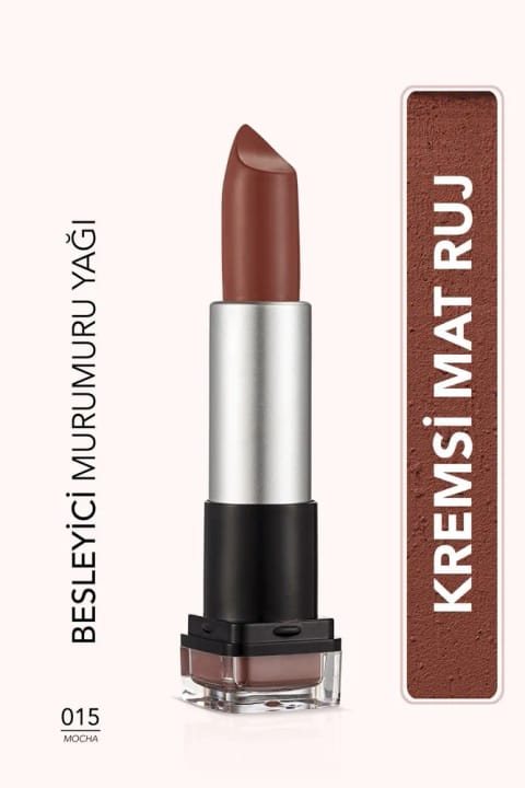 Flormar رژ لب مات سبک (قهوه‌ای تیره) - HD Weightless Matte Lipstick - 01...