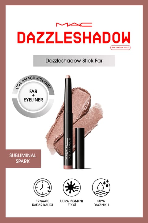 سایه چشم مایع Dazzleshadow Stick Mac / رنگ SUBLIMINAL SPARK