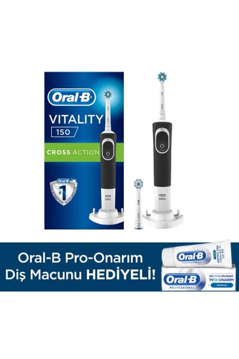 Oral-B D150 مسواک شارژی + 1 سر یدکی + خمیردندان Pro Onar 50ml