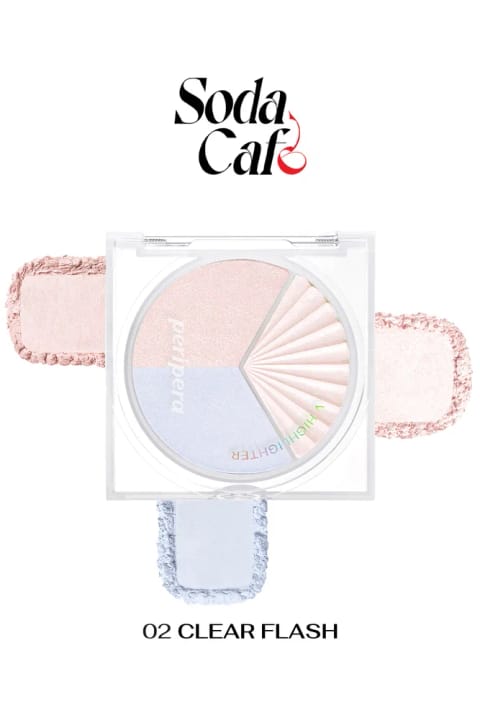 PERIPERA V Highlighter Ad (002 Clear Flash) — 002 Clear Flash