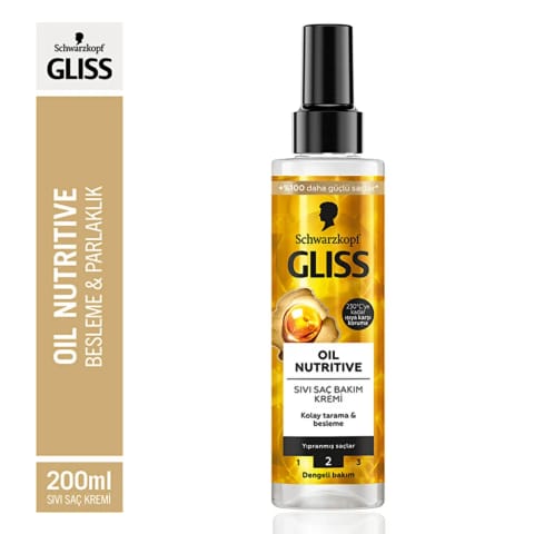 Gliss Oil Nutritive مایع مراقبت از مو ۲۰۰ میلیلیتر
