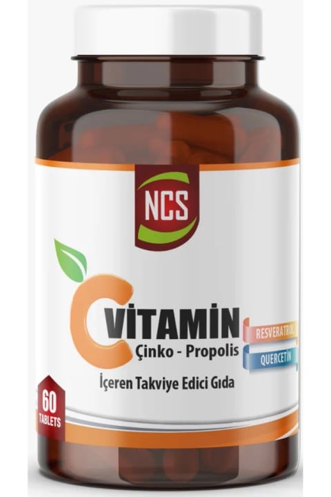 NCS Vitamin C Çinko Propolis 60 Tablet