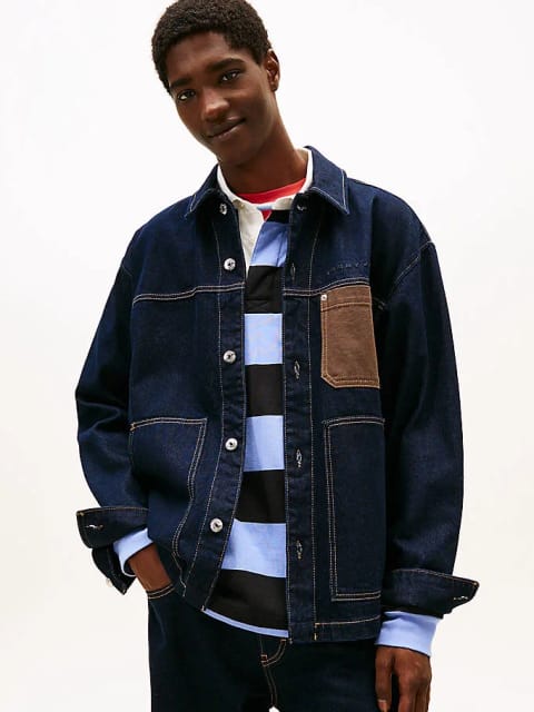 کاپشن کار دِنیم مردانه Tommy Jeans