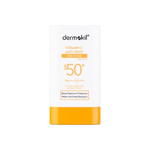 Dermokil ضدآفتاب ویتامین C با SPF 50+ استیک کرم ۲۰ گرم