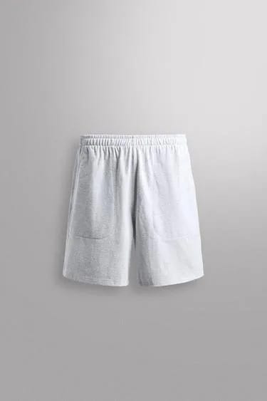 شلوارک جoggینگ نخی Zara 9 اینچ