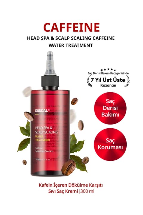 کندال نرم‌کننده مایع ضد ریزش مو با کافئین Head Spa & Scalp Scalıng Caff...