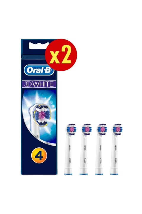 Oral-B هد یدکی مسواک برقی Pro White (۸ عددی)