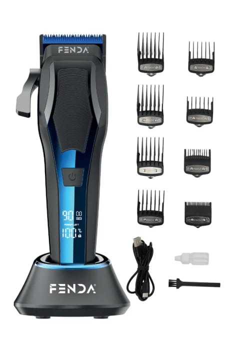 ماشین اصلاح موی حرفه‌ای Fenda آبی FNDSACKS0006BLUE